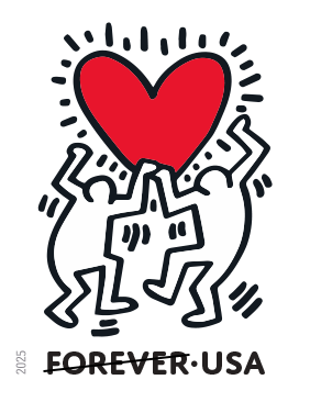 2025 Love Stamps 100 pcs - Forever Stamps